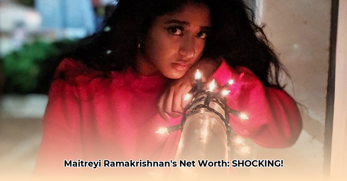 maitreyi-ramakrishnan-net-worth